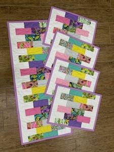 Beginning Quilt Piecing Class - Charming Bricks & Sticks with April Lopez Thurs-Friday August 28-29, 10AM-4PM