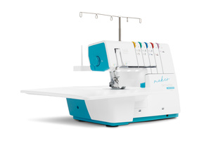 Bernette b68 Maker Airlock 2/3/4/5 Thread Serger Machine with Overlock, Seaming, Cover Stitch, Chain Stitch, and Combo Stitches
