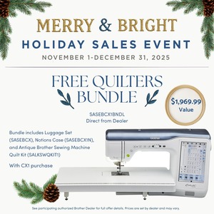 Brother CX1 Celeste Machine Sewing Quilting Embroidery Machine with ISR