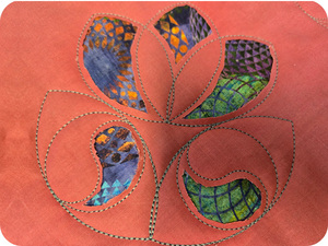 : Brother SASSEMB1 EmbroideLee Celeste’s Spring Floral Quilt-in-the-Hoop Collection