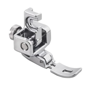 Brother SA227 Adjustable Zipper / Piping Foot for High Shank for Brother and Babylock Compatible Computer Sewing Machines, Not Industrial High Shank