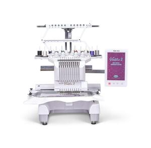 Baby Lock BMVT10-2 Venture 2 Embroidery Machine with Table 10 Needles, IQ Intuition Monitoring App, Camera Positioning