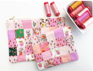 AllBrands Austin Kids Quilted Zipper Pouch Sewing Class with Deborah Hackney March 21 11:30AM - 4:30PM