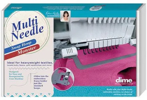 59542: DIME MNM00A1 Multi Needle Snap Hoop Monster FOR QUICK SNAP 5" X 7"