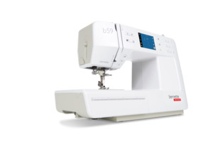 Bernette b59 Sewing and Embroidery Machine 268 built in designs, 4.7"X11.8" hoop, 515 stitches, 3 fonts, Free Stitch Direct App, Multi-Position