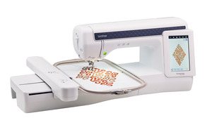Brother BX1e Expedition Innov-is Embroidery Machine Cutter Bobbin Winding, 700+ Designs & Stitches, Artspira
