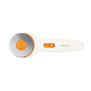 Fiskars 1065927 60mm Stick Rotary Cutter White and Orange