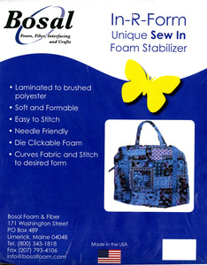 Bosal 492B-36 In-R-Form Sew in Foam Stabilizer 36in x 58in