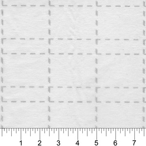 Bosal 327CB-WHT Quilters 2-1/2in Grid Fusible Interfacing 48in x 25yds
