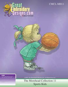 Great Notions Inspiration Collection 112186 Morehead Collection Sports Kids Emb Designs CD