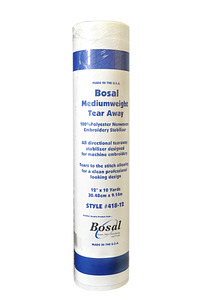 Bosal 418B-12 Tear-Away Medium Weight Stabilizer 12in x 10yds