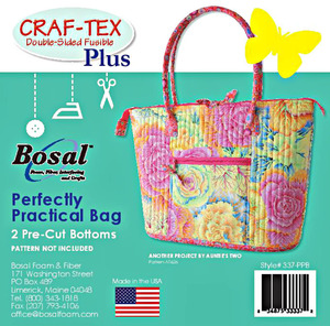Bosal 337B-PPB Craft-Tex Plus for Perfectly Practical Bag Double Sided Fusible Stabilizer