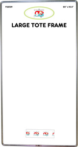 Sew Organized Designs FQG139 Large Tote Wire Frame 20in x 10.5in