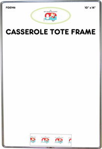 Sew Organized Designs FQG146 Casserole Tote Wire Frame 10in x 14in