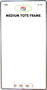 Sew Organized Designs FQG138 Medium Tote Wire Frame 9.5in x 18in