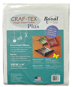 Bosal 437FB-SS Single Side Fusible Non-Woven Heavyweight Craf-tex Plus 20in x 36in
