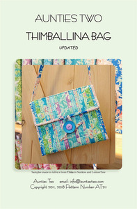 Aunties Two AT211 Thimballina Bag Pattern