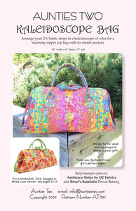Aunties Two AT657 Kaleidoscope Bag Pattern