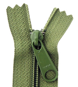 Aunties Two ATZ14OLIV 14in Olive Zipper Closed End Zipper