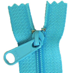 Aunties Two ATZ14TURQ 14in Turquoise Zipper Closed End Zipper