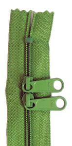Aunties Two ATZ24GRAS 24in Grass Green Zipper Double Slide Zipper