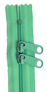 Aunties Two ATZ24MINT 24in Mint Zipper Double Slide Zipper