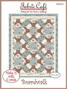 Fabric Café FC092621 Boardwalk Quilt Pattern