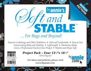 ByAnnie's SS20PP Soft and Stable Project Pack 100% Polyester Foam Stabilizer White
