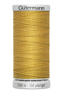 Gutermann 743991-1870 Jeans Heavy Duty Cotton Thread 100m Gold 3PK
