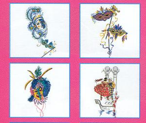 Pfaff 321 Carnival Embroidery Card For Pfaff 2140 and 2170 Machines in .pcs format