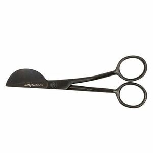 Nifty Notions NNDUCK6 The Nifty 6 in Duckbill Applique Curved Handle Scissors
