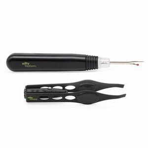 Nifty Notions NNLITCOM Glow Bright Duo- LED Lighted Tweezer and LED Lighted Seam Ripper