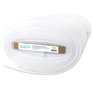 Callie Del CD127F Lightweight Single Sided Fusible Fleece 45in x 20yd