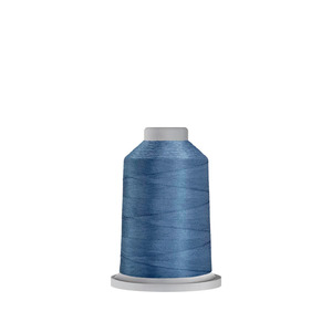 Fil-Tec Glide Trilobal 40wt Polyester Thread 1,100 yd Mini King Spool - 30646 Sky