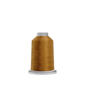 Fil-Tec Glide Trilobal 40wt Polyester Thread 1,100 yd Mini King Spool - 80125 Honey Gold