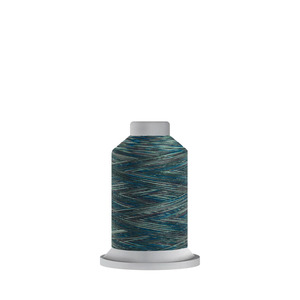 Fil-Tec Inc Affinity Variegated Polyester Thread 40wt 1,000yds Mini King Spool Mediterranean AFMK-60456