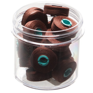 Fil-Tec Inc Magna-Glide Delights Style L 72yd Pre-wound Bobs Brunette 20 Per Jar MGDL-24625-F