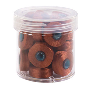 Fil-Tec Inc Magna-Glide Delights Style L 72yd Pre-wound Bobbins Rust 20 Per Jar MGDL-50174-F