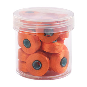 Fil-Tec Inc Magna-Glide Delights Style L 72yd Pre-wound Bobbins Lava 20 Per Jar MGDL-51585-F