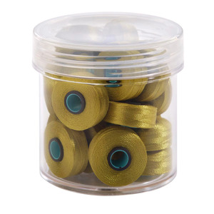 Fil-Tec Inc Magna-Glide Delights Style L 72yd Pre-wound Bobbins Split Pea 20 Per Jar MGDL-60398-F
