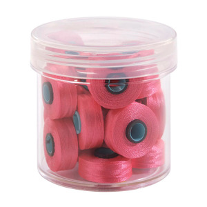 Fil-Tec Inc Magna-Glide Delights Style L 72yd Pre-wound Bobbins Rhododendron 20 Per Jar MGDL-70205-F