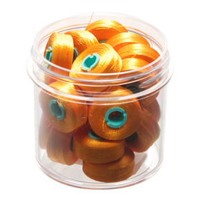 Fil-Tec Inc Magna-Glide Delights Style L 72yd Pre-wound Bobbins Marigold 20 Per Jar MGDL-80130-F