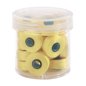 Fil-Tec Inc Magna-Glide Delights Style L 72yd Pre-wound Bobbins Lemon Ice 20 Per Jar MGDL-80607-F