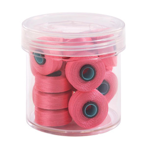Fil-Tec Inc Magna-Glide Delights Style L 72yd Pre-wound Bobbins Peppermint 20 Per Jar MGDL-90177-F