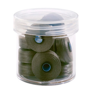 Fil-Tec Inc Magna-Glide Delights Style M 132yd Pre-wound Bobbins German Granite 10 Jar MGDM-10401-F