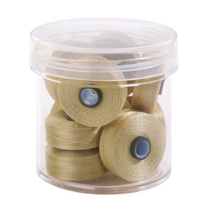 Fil-Tec Inc Magna-Glide Delights Style M 132yd Pre-wound Bobbins Khaki 10 Jar MGDM-24525-F