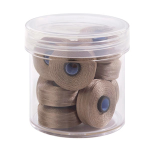 Fil-Tec Inc Magna-Glide Delights Style M 132yd Pre-wound Bobbins Light Tan 10 Jar MGDM-24655-F