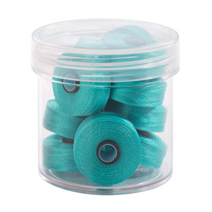 Fil-Tec Inc Magna-Glide Delights Style M 132yd Pre-wound Bobbins Robin Egg 10 Jar MGDM-30632-F