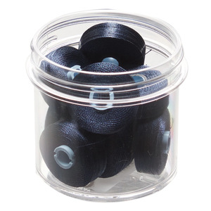 Fil-Tec Inc Magna-Glide Delights Style M Jumbo 132yd Pre-wound Bobbin Navy 10 Jar MGDM-32965-F