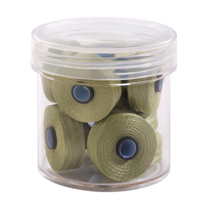 Fil-Tec Inc Magna-Glide Delights Style M 132yd Pre-wound Bobbins Celery 10 Jar MGDM-60580-F